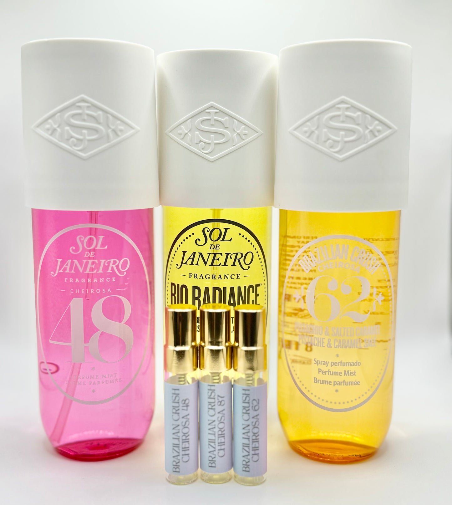 5ML SAMPLE SIZE Vacation mode BUNDLE perfume mist (48, 87 and 62)