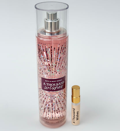 5ML SAMPLE SIZE A Thousand Wishes Fine Fragrance Mist |