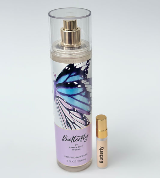 5ML SAMPLE SIZE Butterfly Fine Fragrance Mist